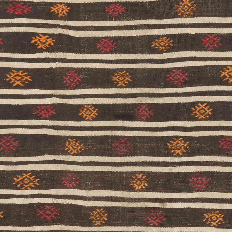 Vintage Anatolian Kilim Rug - 6' 7" x 9' 7" (79" x 115") - K0071135