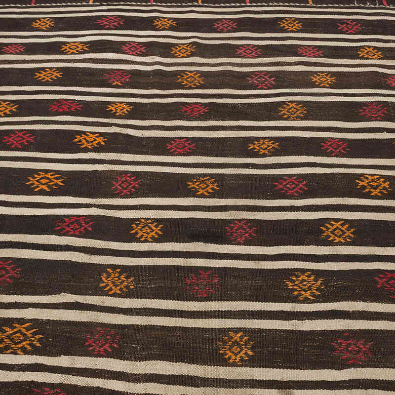 Vintage Anatolian Kilim Rug - 6' 7" x 9' 7" (79" x 115") - K0071135