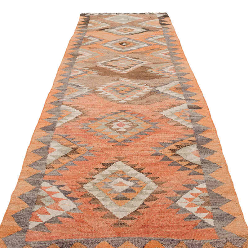 Vintage Anadolu Kilim Yolluk - 97 cm x 317 cm - K0071139
