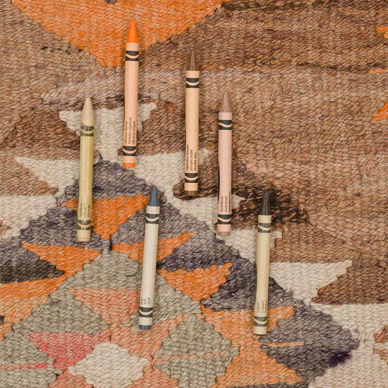 Vintage Anadolu Kilim Yolluk - 97 cm x 317 cm - K0071139