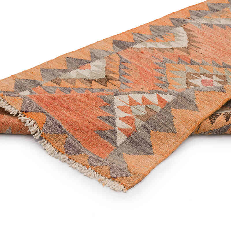 Vintage Anadolu Kilim Yolluk - 97 cm x 317 cm - K0071139