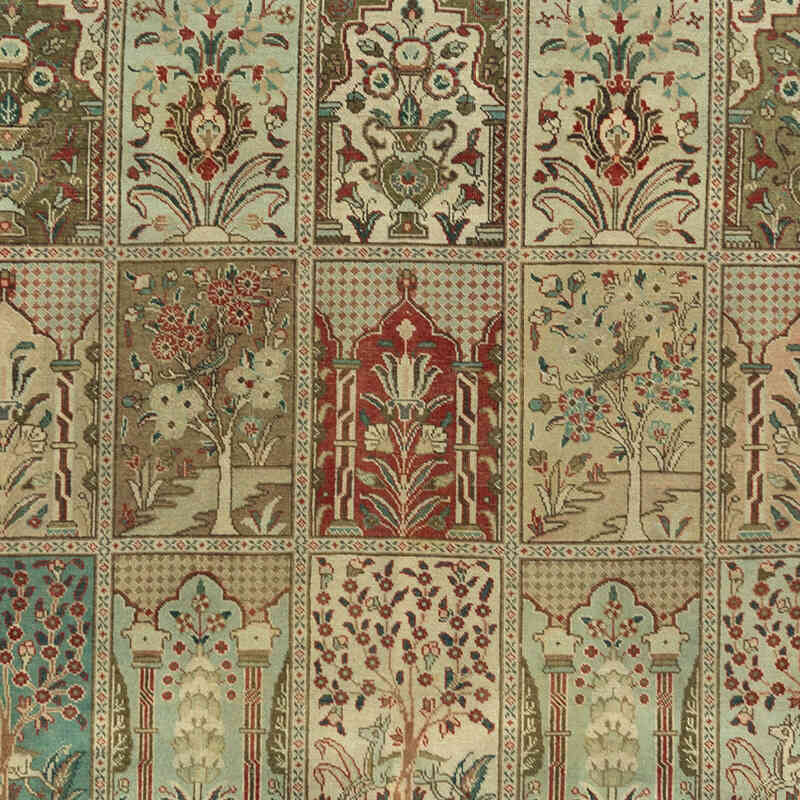Alfombra Oriental Vintage Anudada a Mano - 297 cm x 383 cm - K0071150