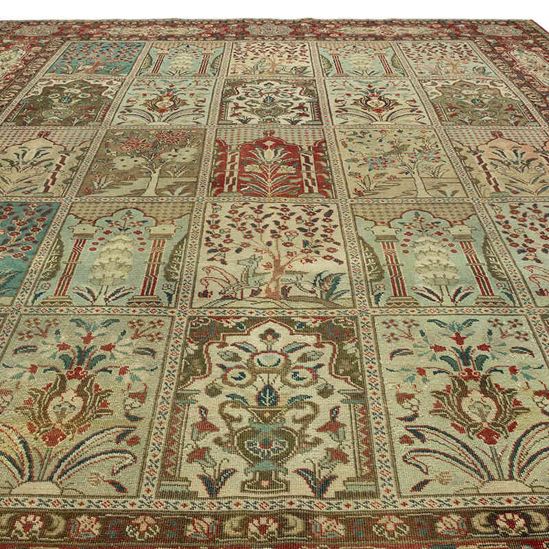 Alfombra Oriental Vintage Anudada a Mano - 297 cm x 383 cm - K0071150