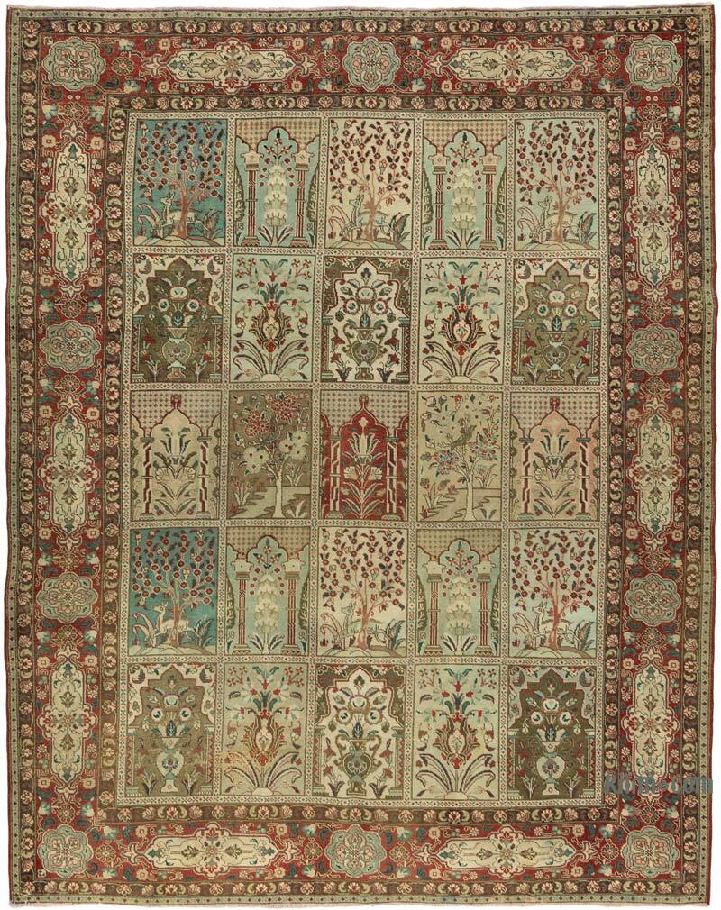 Alfombra Oriental Vintage Anudada a Mano - 297 cm x 383 cm - K0071150