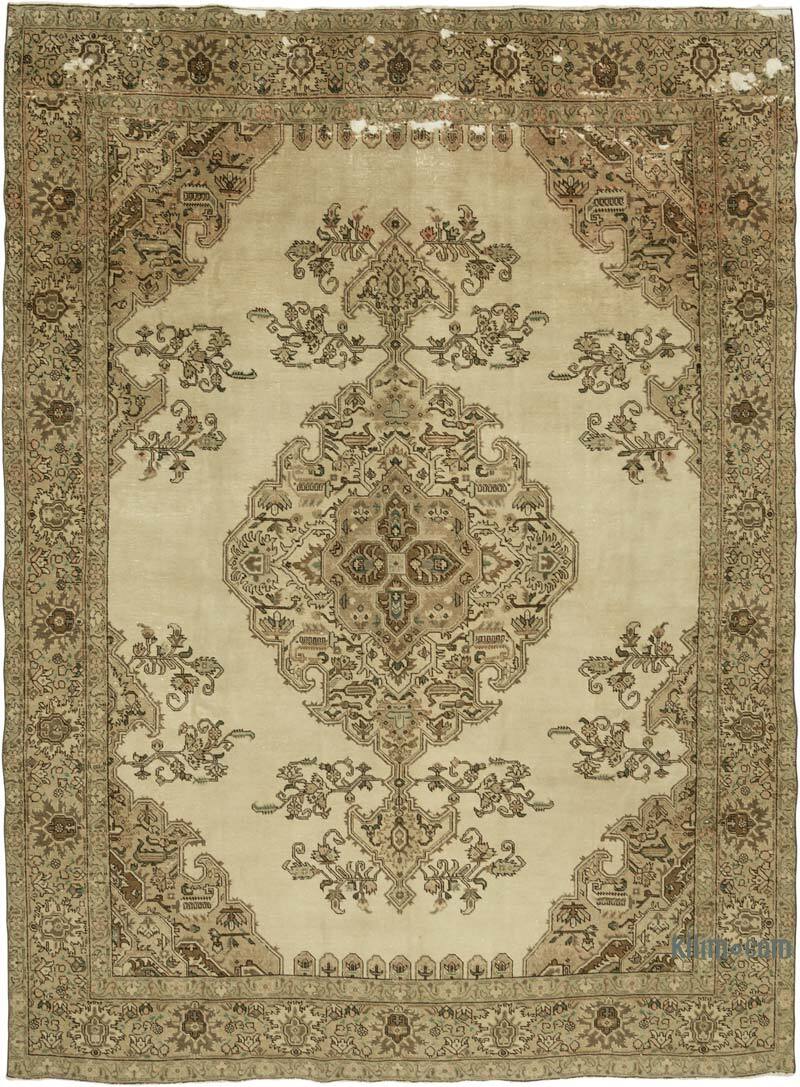 Vintage Hand-Knotted Oriental Rug - 9' 6" x 13'  (114" x 156") - K0071151