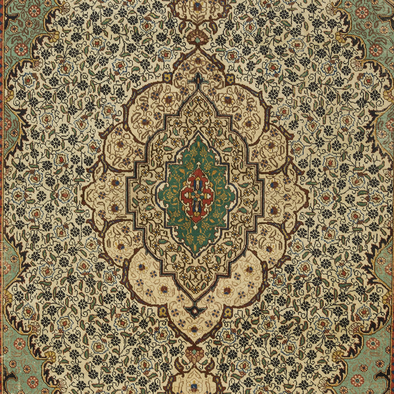 Alfombra Oriental Vintage Anudada a Mano - 284 cm x 389 cm - K0071155