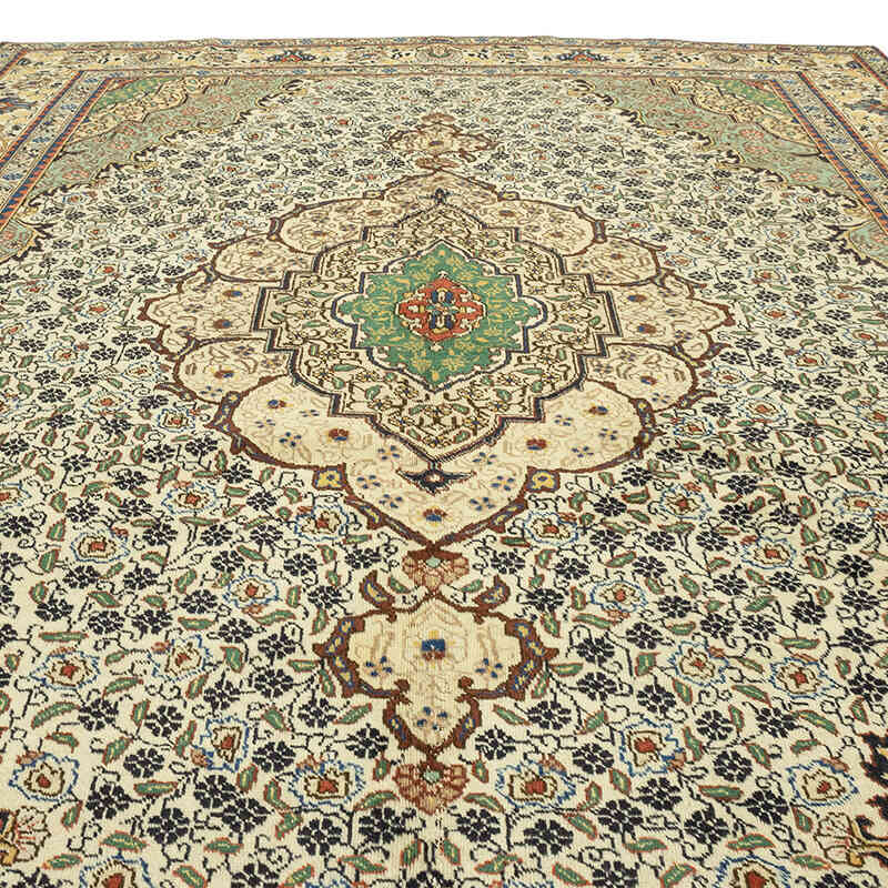 Alfombra Oriental Vintage Anudada a Mano - 284 cm x 389 cm - K0071155