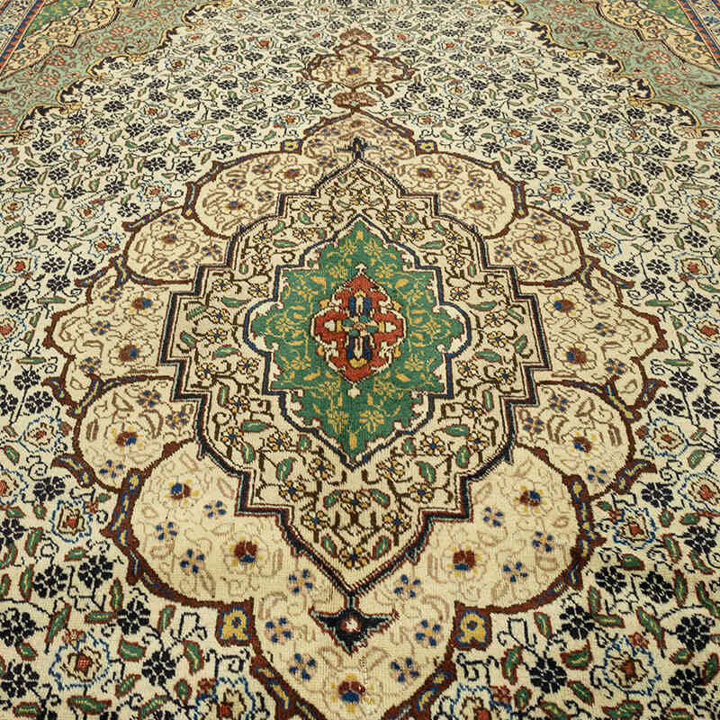 Alfombra Oriental Vintage Anudada a Mano - 284 cm x 389 cm - K0071155