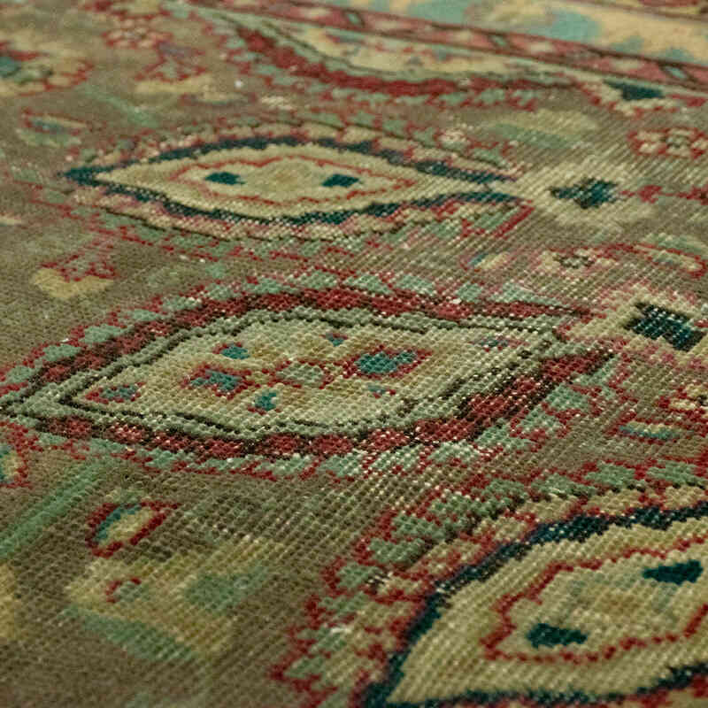 Vintage Hand-Knotted Oriental Rug - 9' 8" x 12' 11" (116" x 155") - K0071159