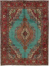 Alfombra Oriental Vintage Anudada a Mano - 300 cm x 395 cm