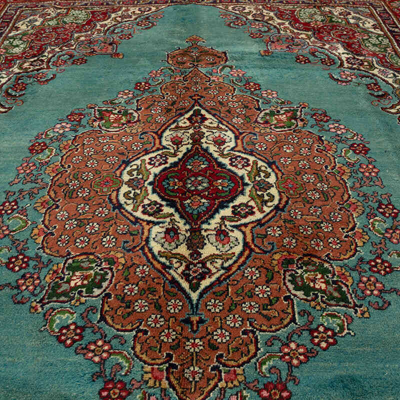 Vintage Hand-Knotted Oriental Rug - 9' 10" x 13'  (118" x 156") - K0071166