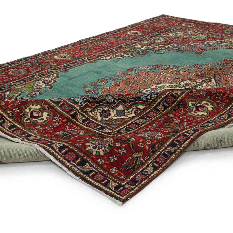 Vintage Hand-Knotted Oriental Rug - 9' 10" x 13'  (118" x 156") - K0071166