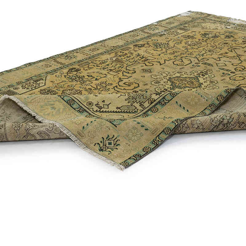 Alfombra Vintage Turca Anudada a Mano - 192 cm x 292 cm - K0071173