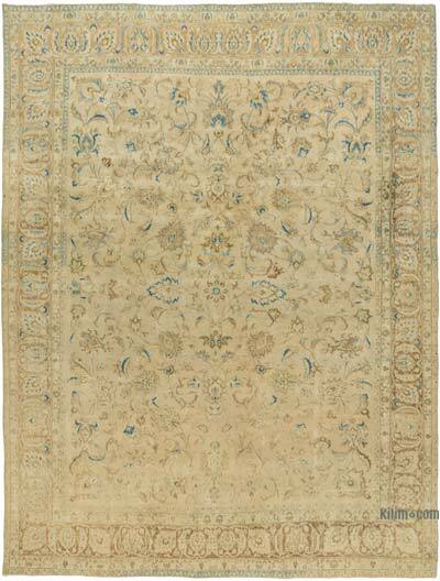 Vintage Hand-Knotted Oriental Rug - 9' 6" x 12' 7" (114" x 151")