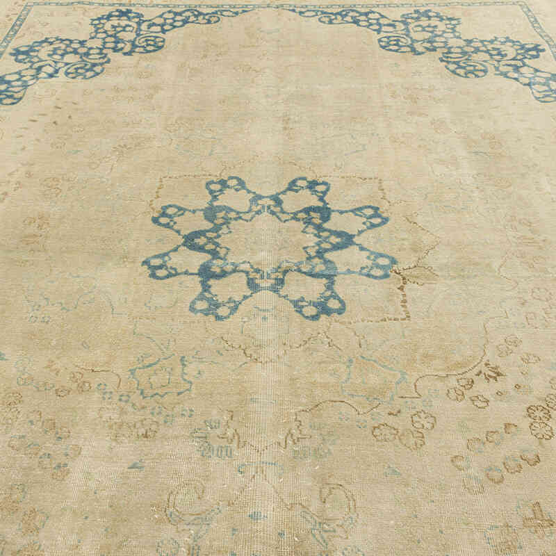 Vintage Hand-Knotted Oriental Rug - 9' 8" x 12' 6" (116" x 150") - K0071178