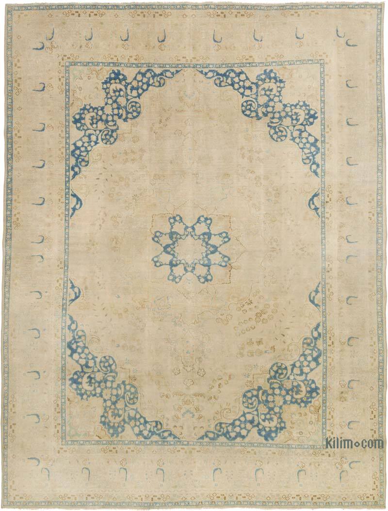 Vintage Hand-Knotted Oriental Rug - 9' 8" x 12' 6" (116" x 150") - K0071178