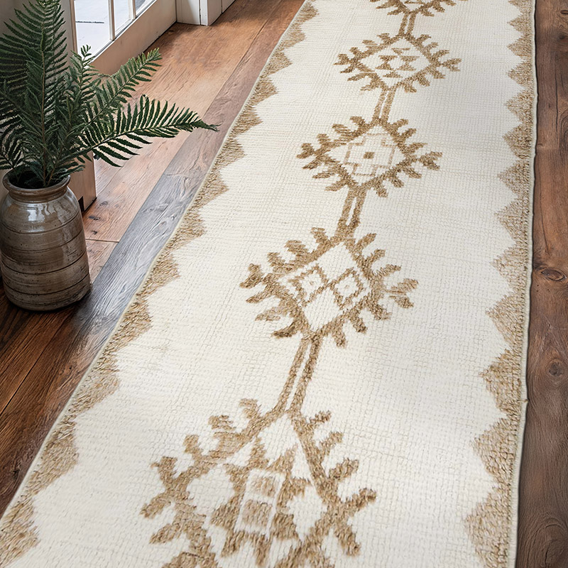 Alfombra Vintage de pasillo - 90 cm x 310 cm - K0071181