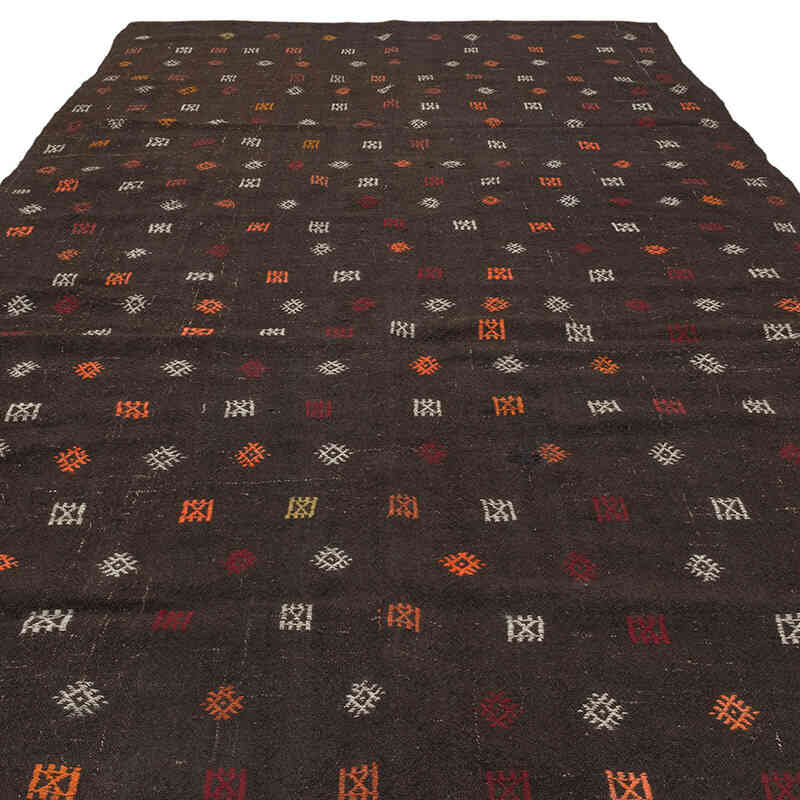 Vintage Anatolian Kilim Rug - 6' 4" x 10' 6" (76" x 126") - K0071186