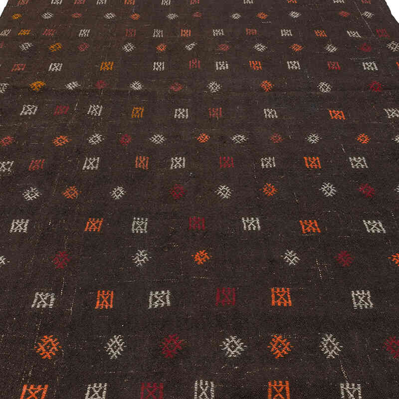 Vintage Anatolian Kilim Rug - 6' 4" x 10' 6" (76" x 126") - K0071186