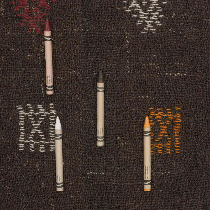 Vintage Anatolian Kilim Rug - 6' 4" x 10' 6" (76" x 126") - K0071186