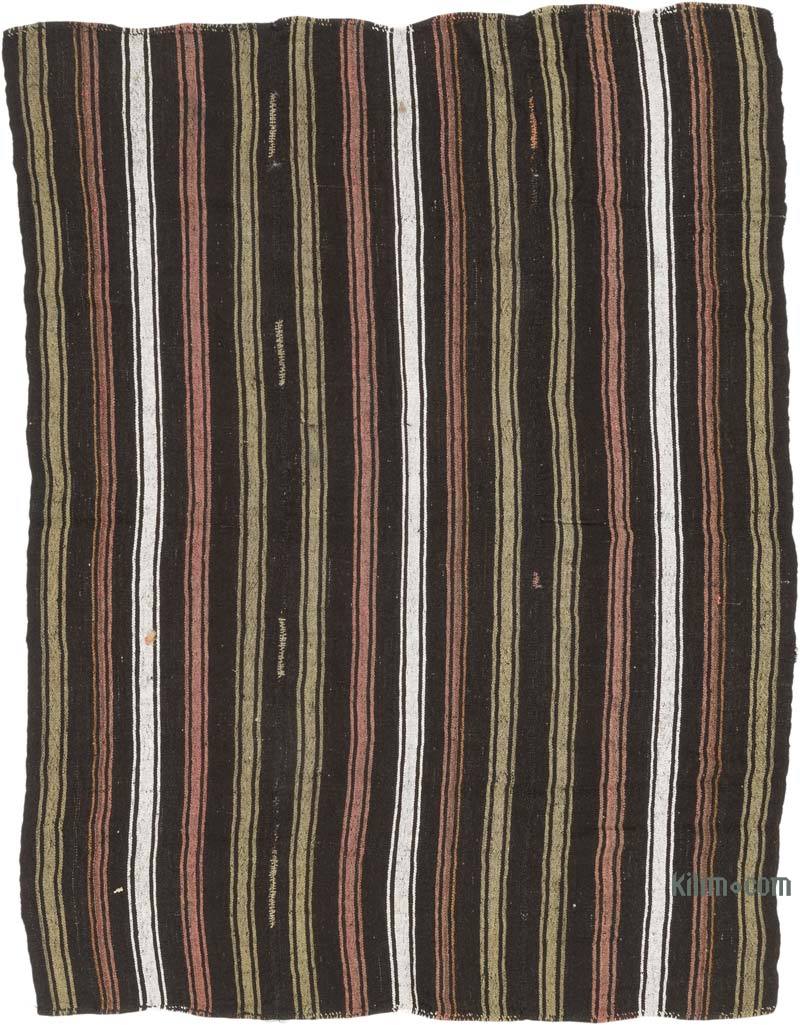 Vintage Anatolian Kilim Rug - 6' 3" x 8' 4" (75" x 100") - K0071187