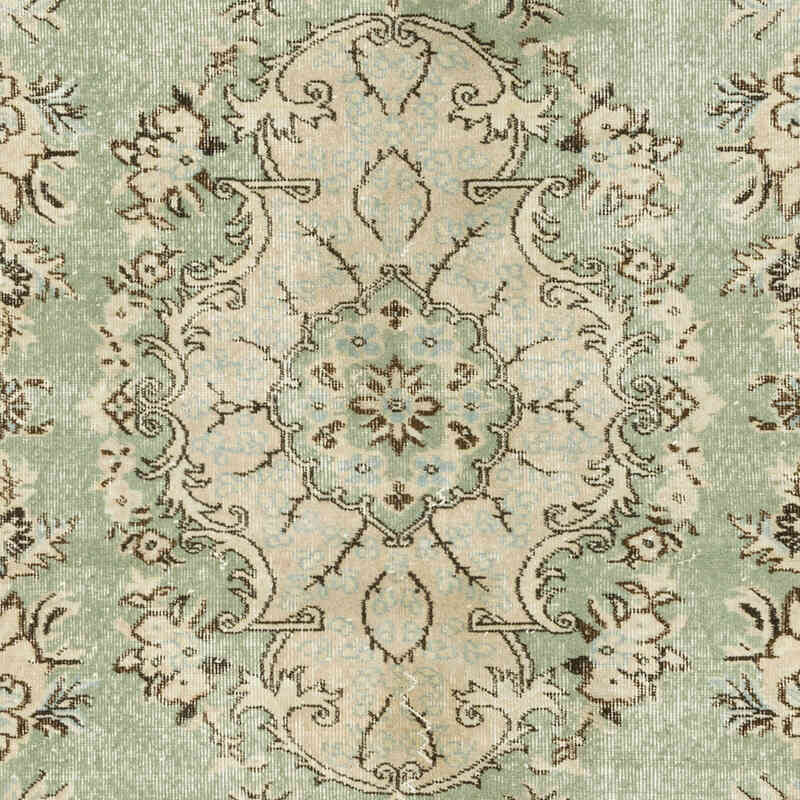 Vintage Turkish Hand-Knotted Rug - 6' 3" x 9' 4" (75" x 112") - K0071190