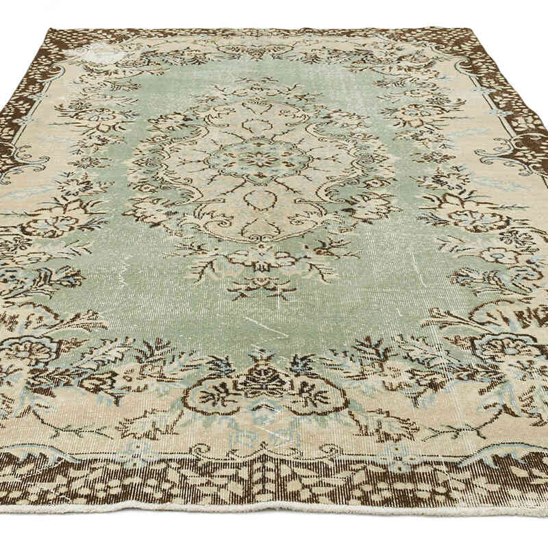 Vintage Turkish Hand-Knotted Rug - 6' 3" x 9' 4" (75" x 112") - K0071190