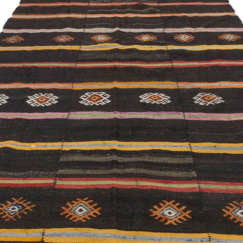 Alfombra Vintage Anatolian Kilim - 190 cm x 378 cm - K0071193