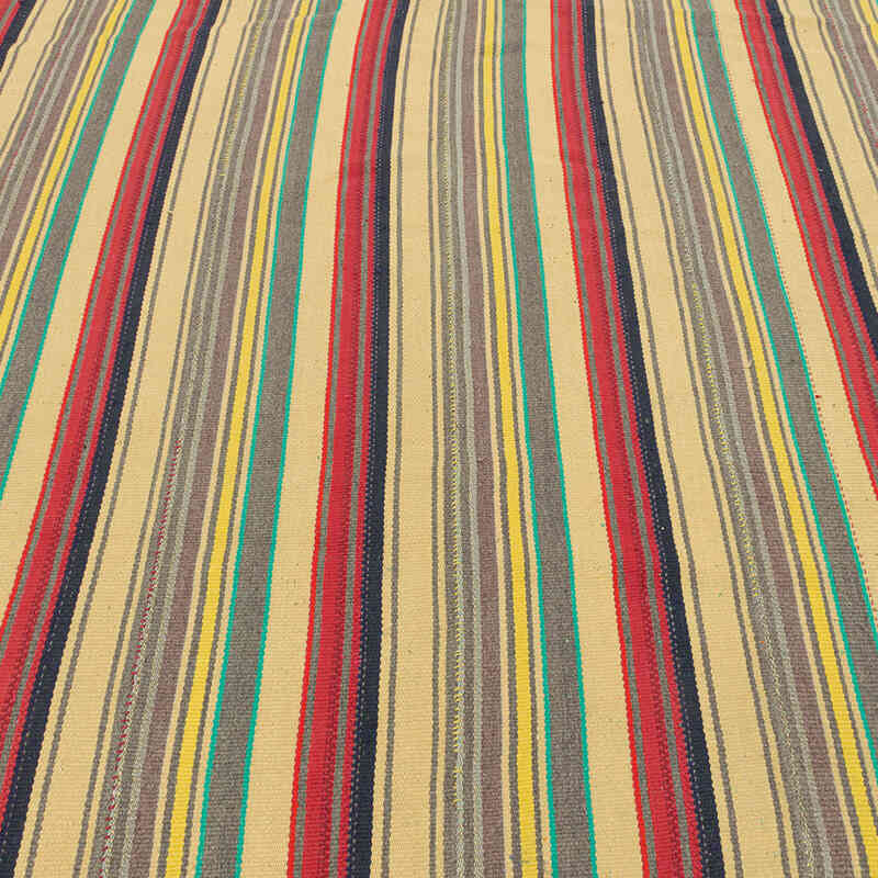 Alfombra Vintage Kilim Turca - 204 cm x 230 cm - K0071198