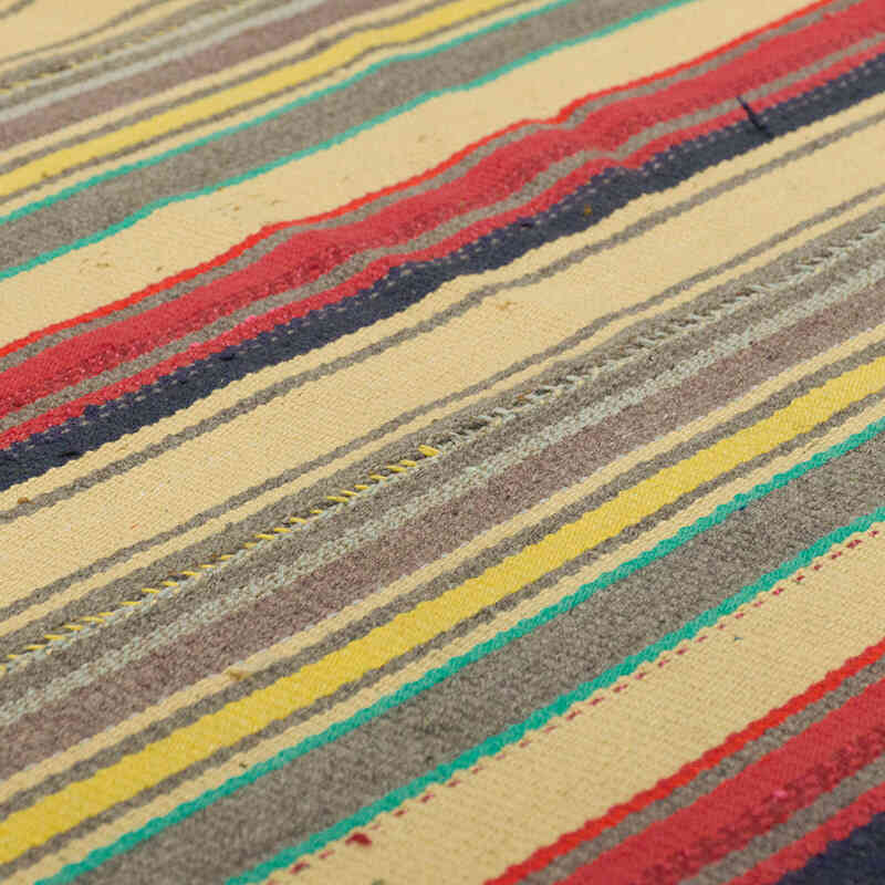 Alfombra Vintage Kilim Turca - 204 cm x 230 cm - K0071198