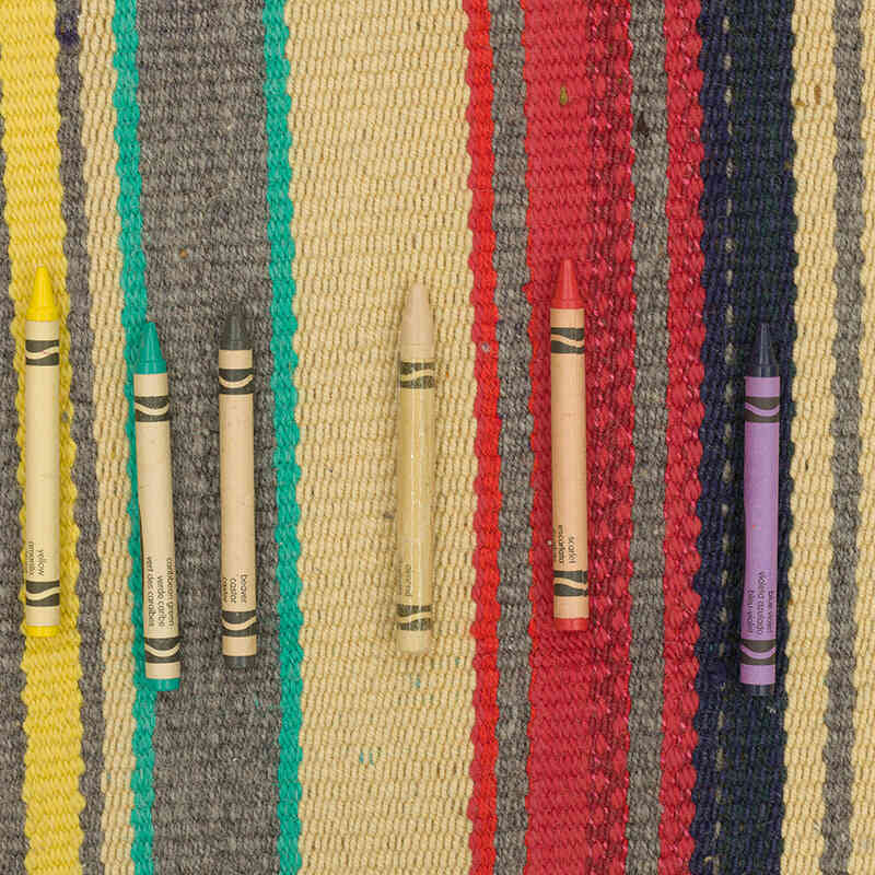 Alfombra Vintage Kilim Turca - 204 cm x 230 cm - K0071198