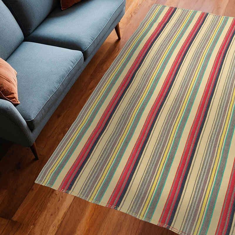 Alfombra Vintage Kilim Turca - 204 cm x 230 cm - K0071198
