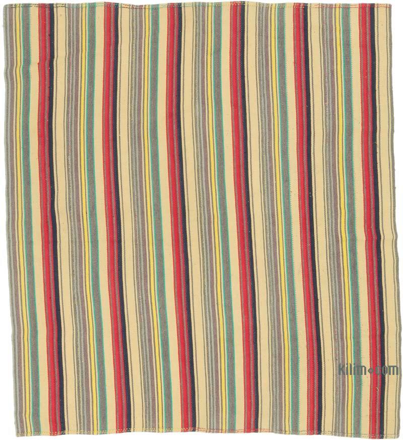 Alfombra Vintage Kilim Turca - 204 cm x 230 cm - K0071198