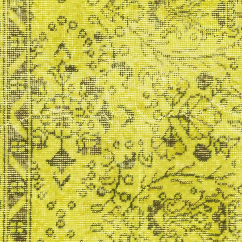 Over-dyed Vintage Hand-Knotted Turkish Runner - 2' 5" x 6' 1" (29" x 73") - K0071211