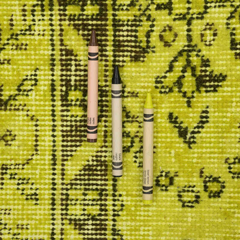 Over-dyed Vintage Hand-Knotted Turkish Runner - 2' 5" x 6' 1" (29" x 73") - K0071211