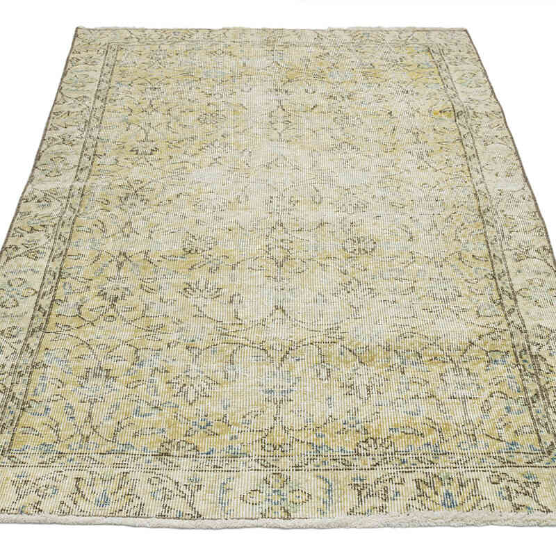 Vintage Turkish Hand-Knotted Rug - 3' 4" x 6' 3" (40" x 75") - K0071217