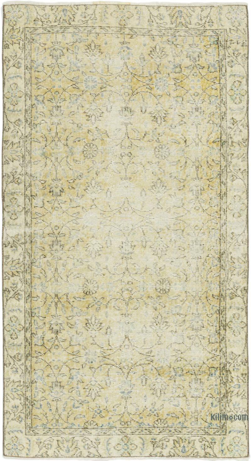 Vintage Turkish Hand-Knotted Rug - 3' 4" x 6' 3" (40" x 75") - K0071217