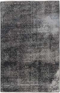 Boyalı El Dokuma Vintage Halı - 90 cm x 140 cm