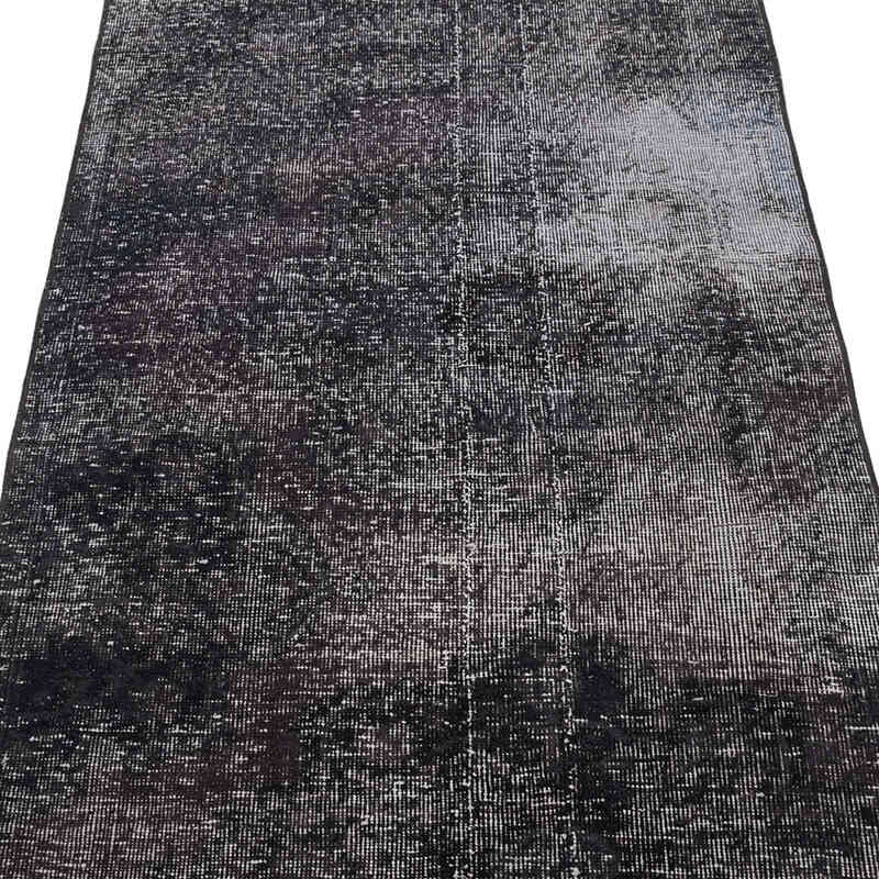 Over-dyed Vintage Hand-Knotted Turkish Rug - 2' 11" x 4' 7" (35" x 55") - K0071218