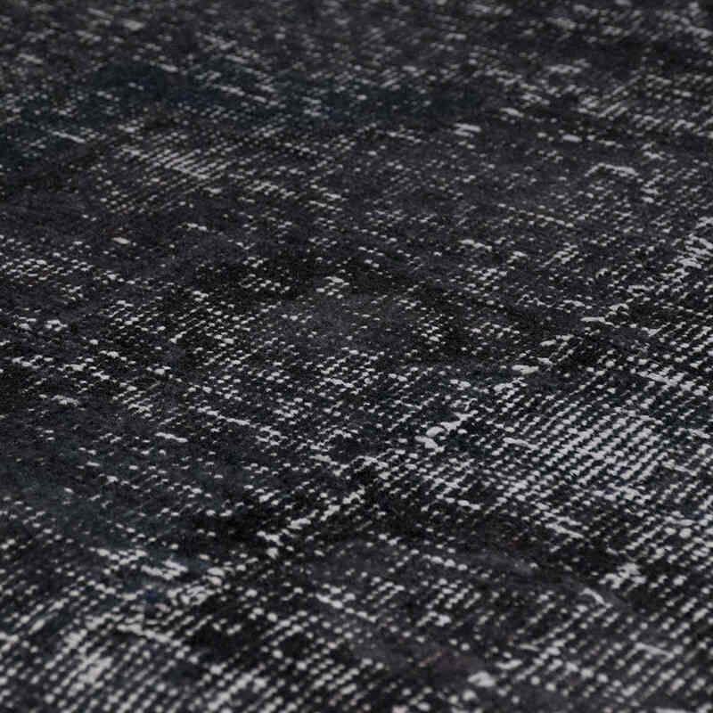 Over-dyed Vintage Hand-Knotted Turkish Rug - 2' 11" x 4' 7" (35" x 55") - K0071218