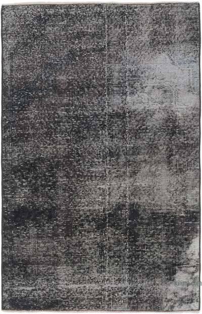 Over-dyed Vintage Hand-Knotted Turkish Rug - 2' 11" x 4' 7" (35" x 55")