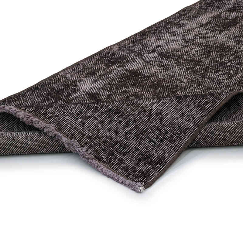Over-dyed Vintage Hand-Knotted Turkish Runner - 2' 5" x 6' 7" (29" x 79") - K0071221