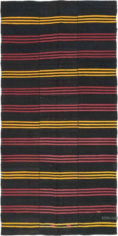 Vintage Anatolian Kilim Rug - 6' 3" x 12' 7" (75" x 151")