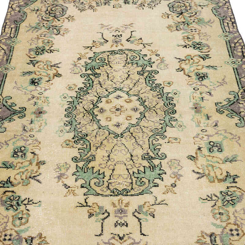 Vintage Turkish Hand-Knotted Rug - 3' 9" x 6' 8" (45" x 80") - K0071224
