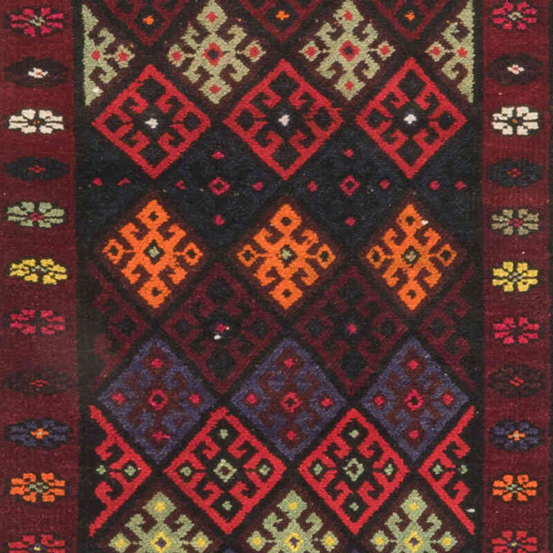 Alfombra Vintage de pasillo - 90 cm x 413 cm - K0071226