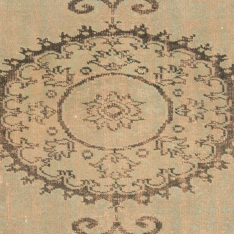 Alfombra Vintage Turca Anudada a Mano - 134 cm x 217 cm - K0071229