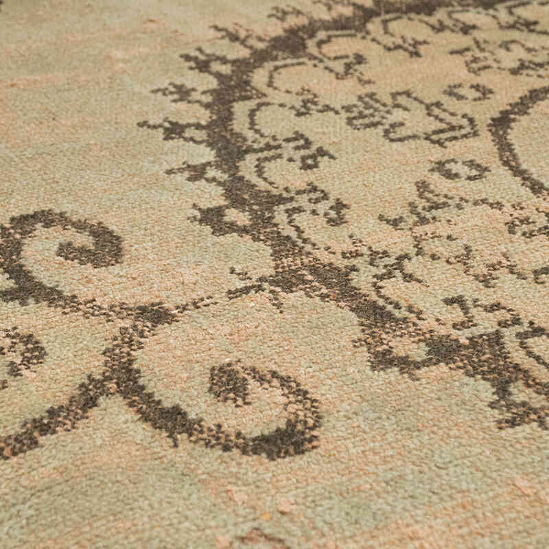 Alfombra Vintage Turca Anudada a Mano - 134 cm x 217 cm - K0071229
