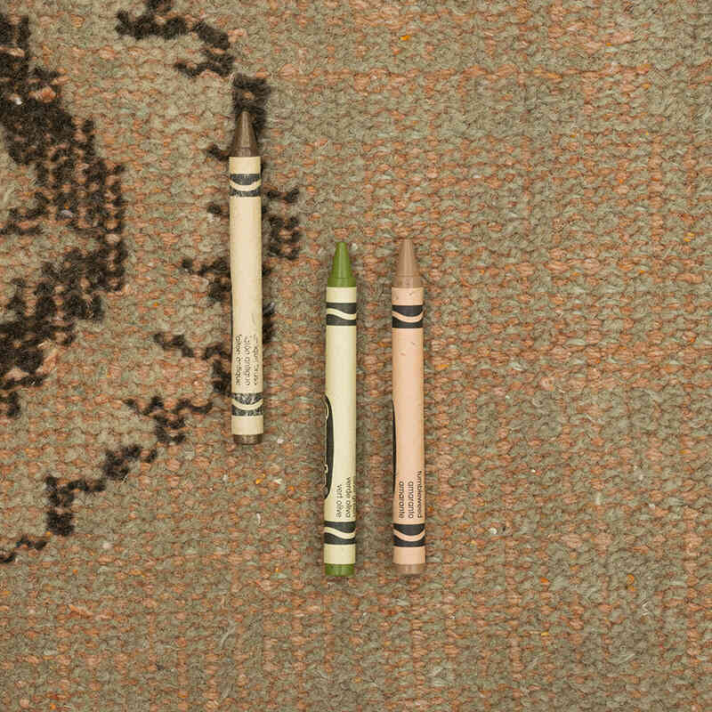 Alfombra Vintage Turca Anudada a Mano - 134 cm x 217 cm - K0071229
