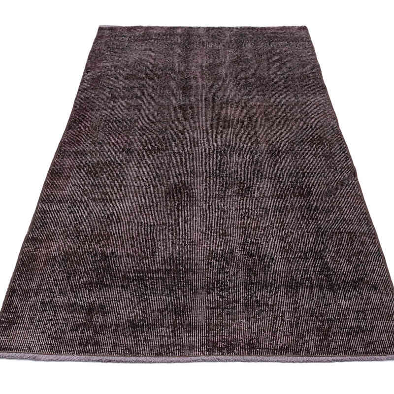 Boyalı El Dokuma Vintage Halı Yolluk - 89 cm x 195 cm - K0071231