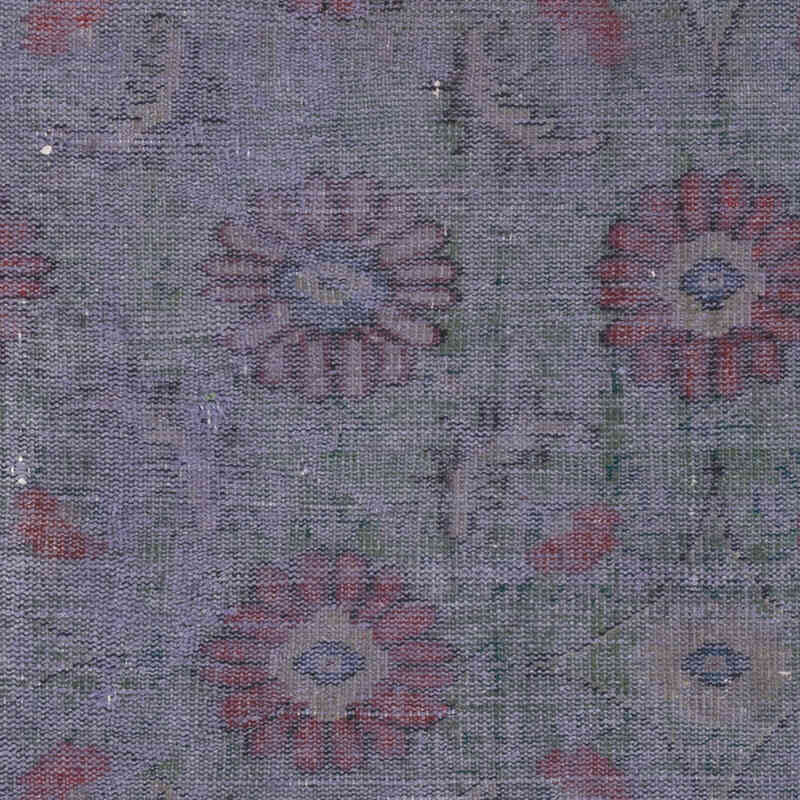 Alfombra de Pasillo Turca Vintage Sobreteñida - 101 cm x 244 cm - K0071232
